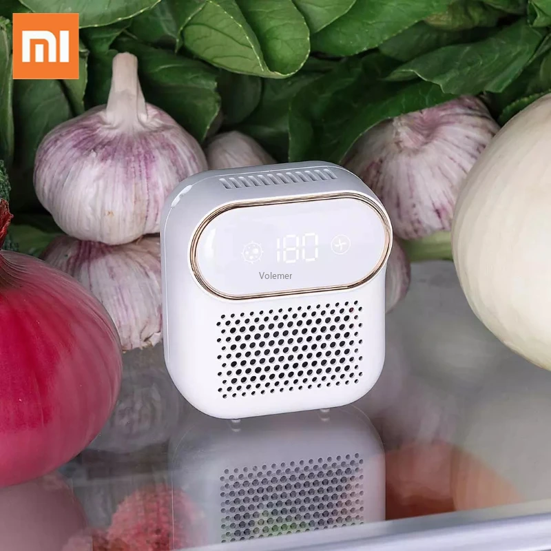 

Original Xiaomi Lofans Refrigerator Deodorizing Sterilizer Household Kitchen Ozone Purifier Keeping Fresh Rechargeable Deodorant