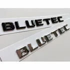 Хромированные матовые блестящие черные буквы, слова, BLUETEC, брызговик, крышка багажника, эмблема для губ, значок, 3D наклейки для Mercedes Benz AMG