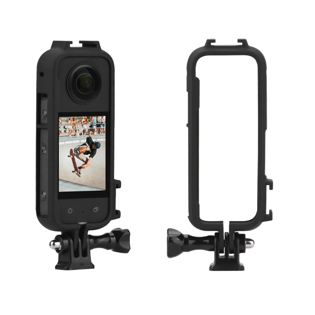 

Защитная рамка для экшн-камеры Insta360 One X3, пластиковая рамка для Insta360 X3, силиконовый чехол, аксессуары