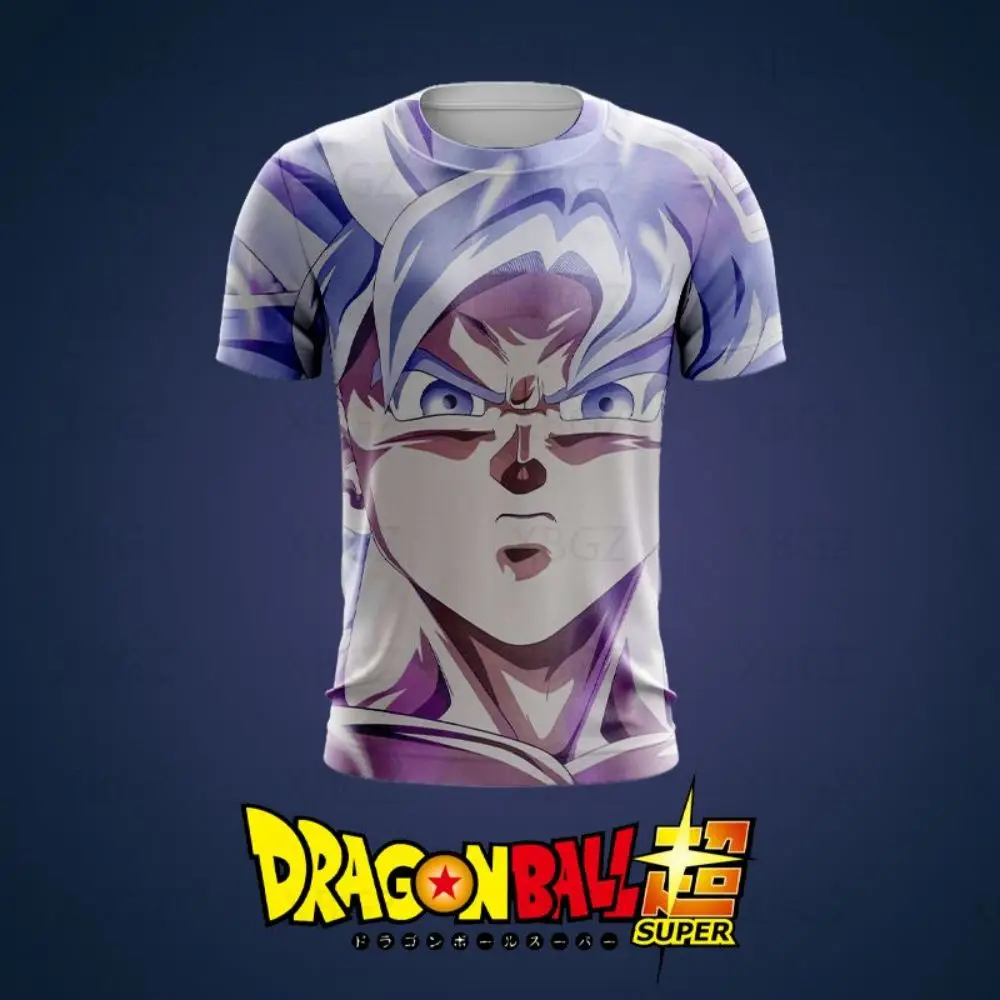 

Summer Men's Shirt 2022 Dragon-Ball-Z Cartoon T-shirts Cool Oversized T-shirt Fashion Anime 3D Print Harajuku Goku Top Manga Hot