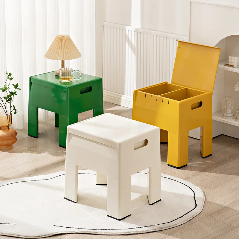 

Modern and Simple Household Entry, Entrance Storage, Multi-functional Shoe Changing Stool, Clothing Store Stool