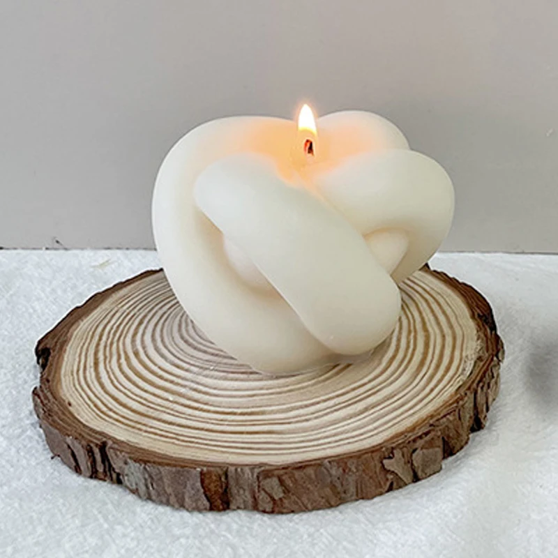 

Large 3D Rope Magic Ball Silicone Candle Mold DIY Spiral Wool Ball Aromatic Candles Silicon Molds Silicone Crafts Handmade Form