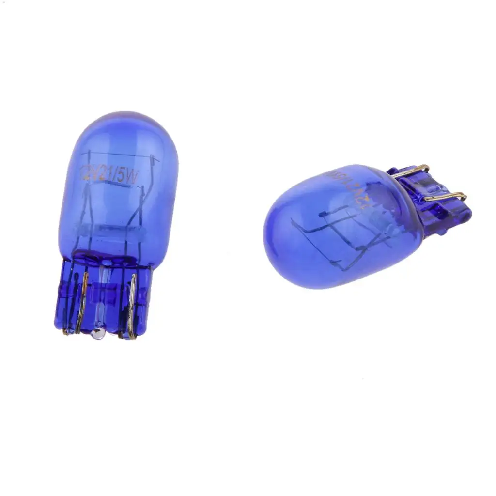 2 лампы DRL 580 7443 W21/5 Вт T20 СУПЕР БЕЛЫЙ Ксенон для