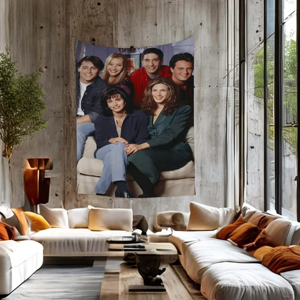 Классический сериал Друзья с принтом большой настенный гобелен дешевый в стиле