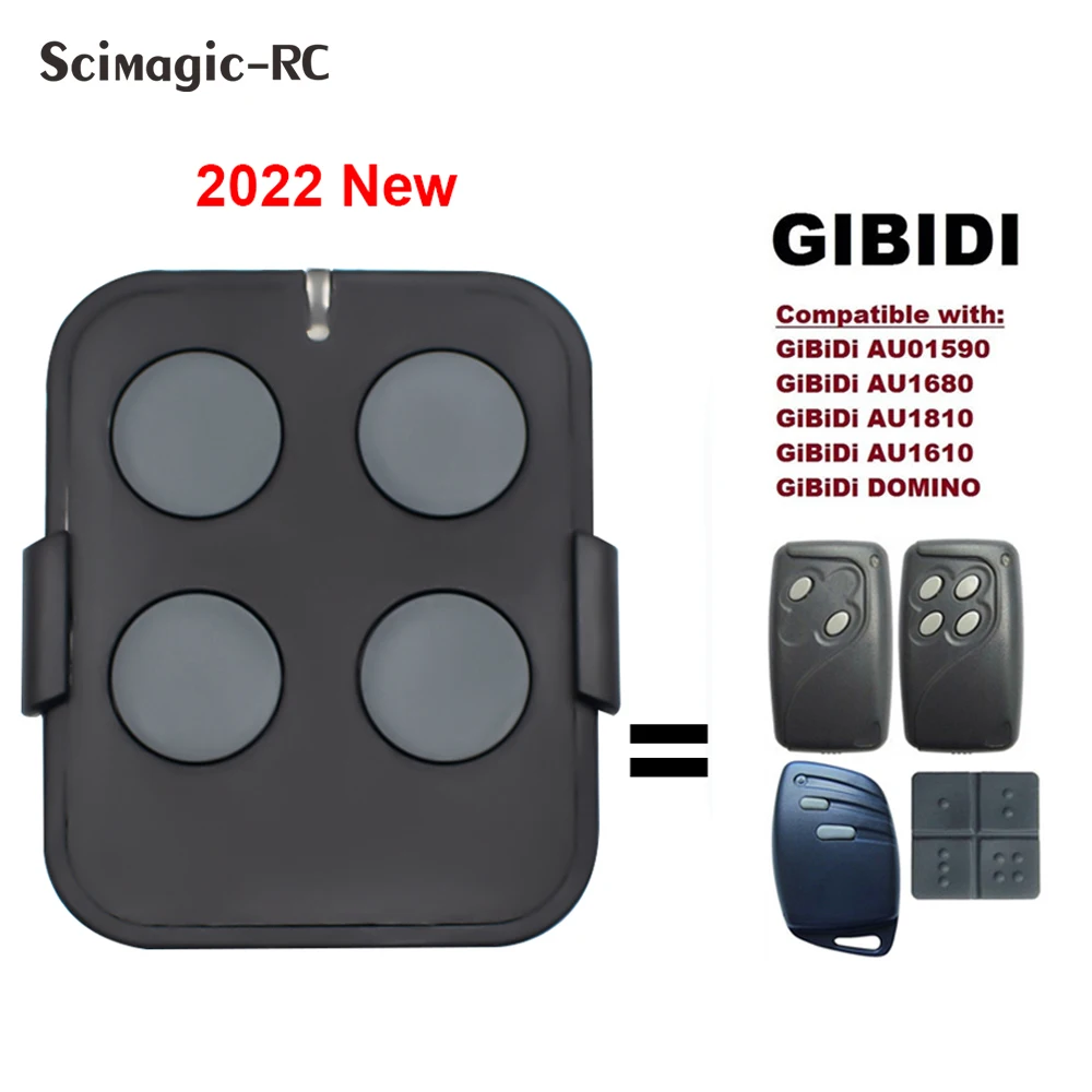 

GIBIDI Garage Gate Control 433MHz Rolling Code GIBIDI AU1600 AU1610 AU1680 AU1810 Domino Command 433.92MHz Door Opener