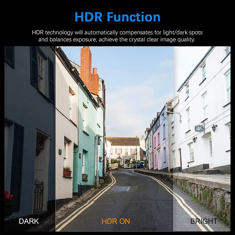 Dashcam Dvr Dash Camera Rear View Dual Cam Mirror Recorder 3 in 1 Wifi Car with Two Cameras Reverse |