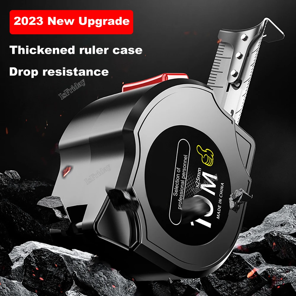 Переносная рулетка 3/5/7 5/10 м стальная нейлоновая водонепроницаемая для измерения