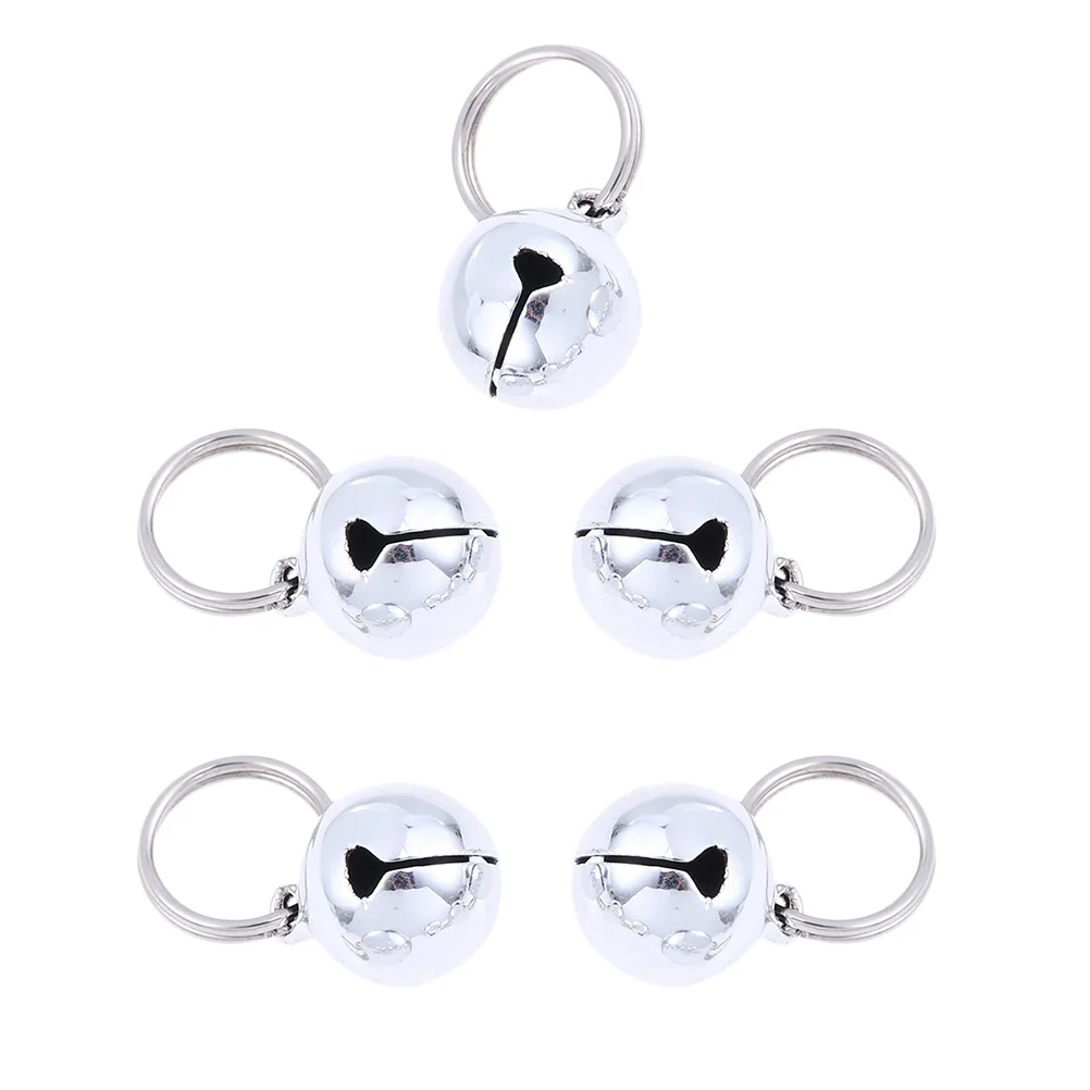 

5PCS Pet Training Bell Christmas Bell Bear Bell Goat Show Collar Pet Accessories Bells for Dog Collars
