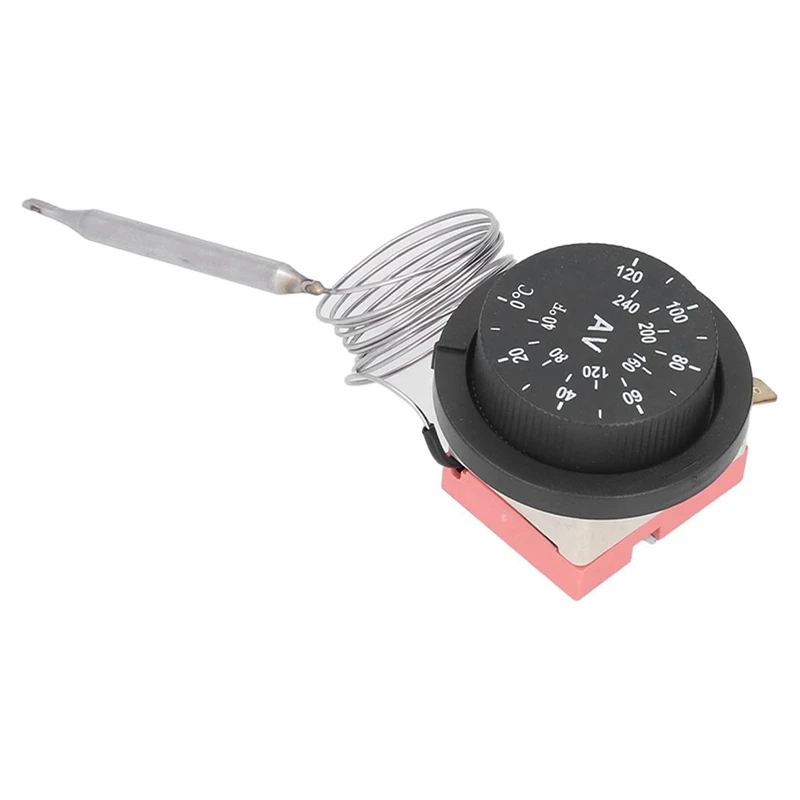 

Adjustable Electric Radiator Cooling Fan Thermostat Controller Switch,Switch 3 Pins Design Temperature Control Probe Kit