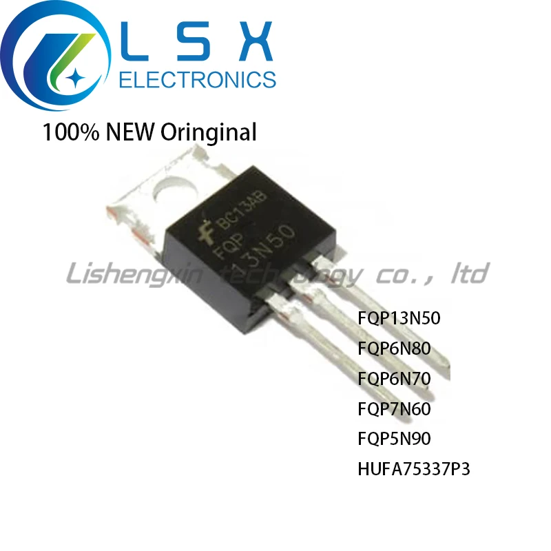 Новинка/10 шт. FQP13N50 FQP6N80 FQP6N70 FQP7N60 FQP5N90 HUFA75337P3 TO220 оригинал в наличии