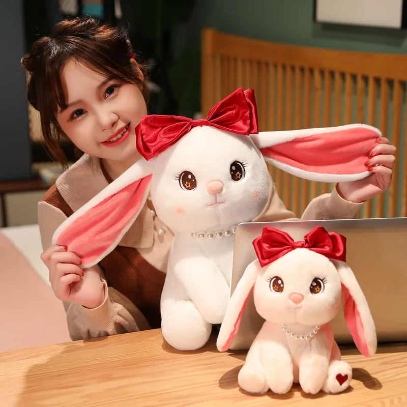 

Cute Barbie Rabbit Plush Toy Cute Soft Stuffed Animals Bunny Plush Doll 2023 New Hot Plush Toys for Girls Kids Birthday Gifts