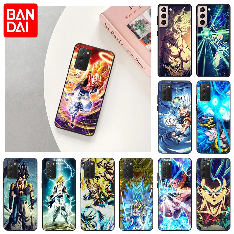 

Gogeta Dragon Ball Case For Samsung Galaxy S22 S21 S20 FE S10 Lite S9 S8 Plus S7 Edge A91 Ultra Thin Black Soft Silicone Cover