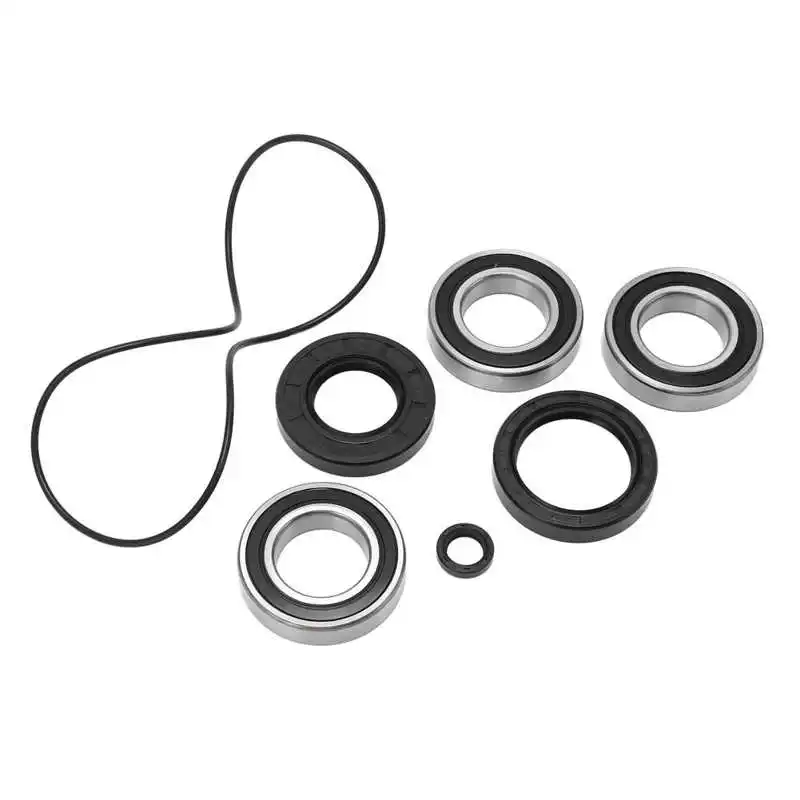 

Bearing Seal Kit Long Durability Rear Axle Bearing Seal Kit Steel Rubber for Auto