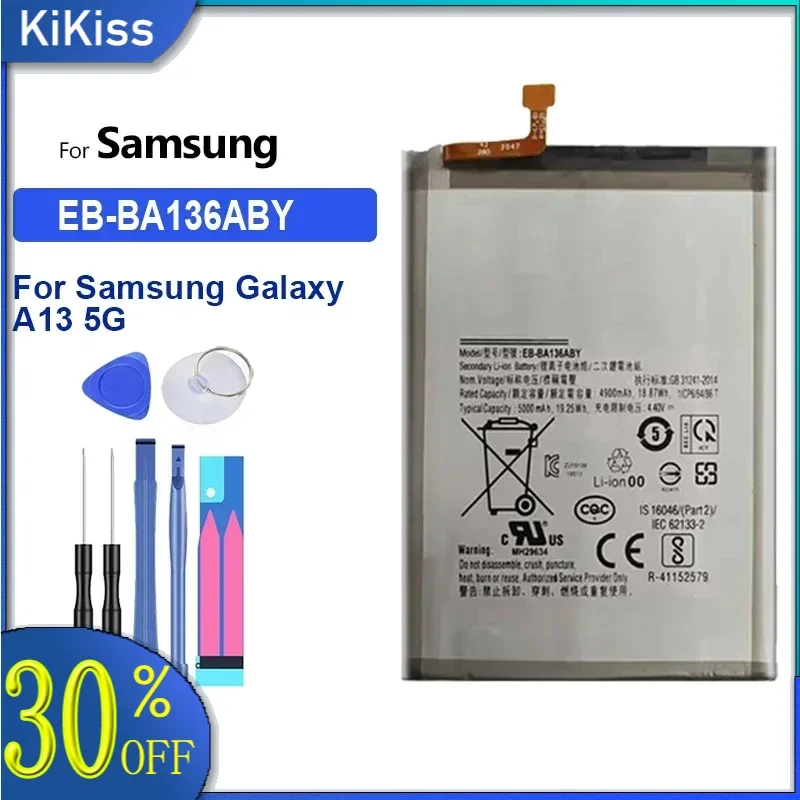 Аккумулятор 5000 мАч EB-BA136ABY для Samsung Galaxy A13 5G