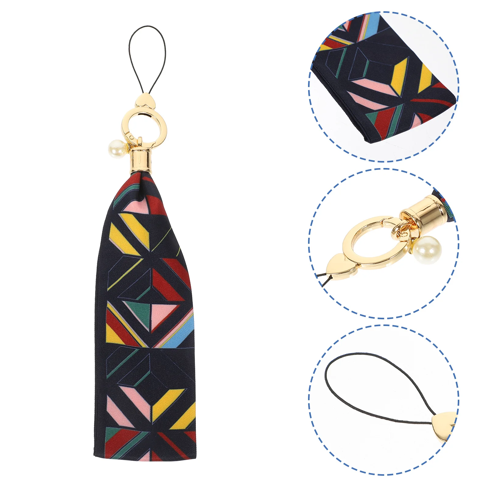 

Lanyard Chain Hanging Key Strap Rope Wrist Charm Cell Decorativeusb Charms String Mobile Detachableornament Anti Lost Straps