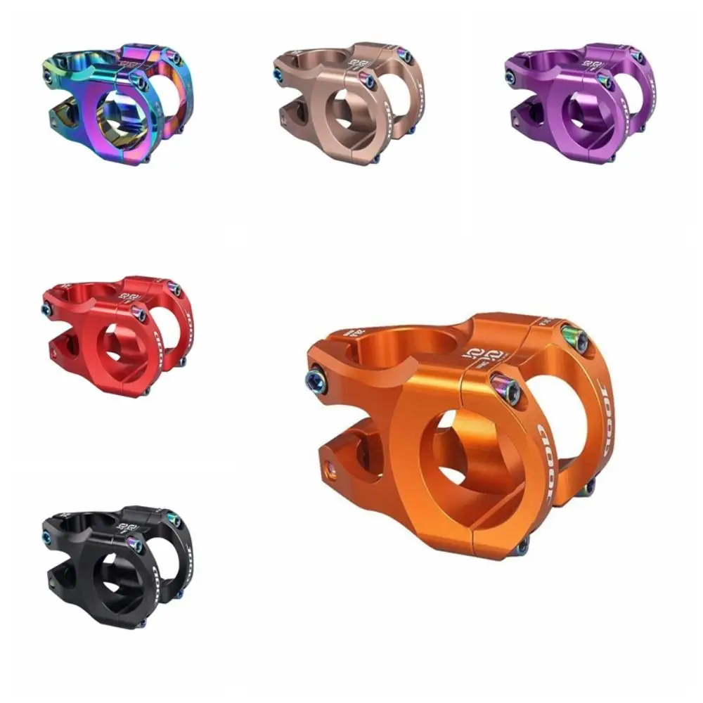 

0 Degrees Cycling Stem Riser Table 31.8/35mm Integrated Molding MTB Bike CNC Stem 0 Degree Riser Hollow Out Design Ultralight