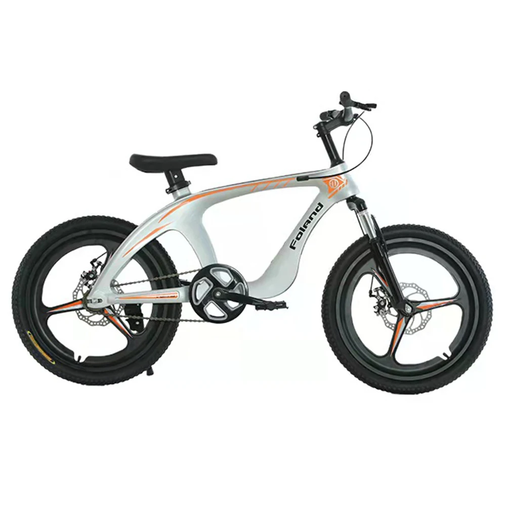 

20 Inch Magnesium Alloy Mountain Bike Double Disc Brake Damping Middle School Students' Ordinary Pedal Hard Frame Bicycles