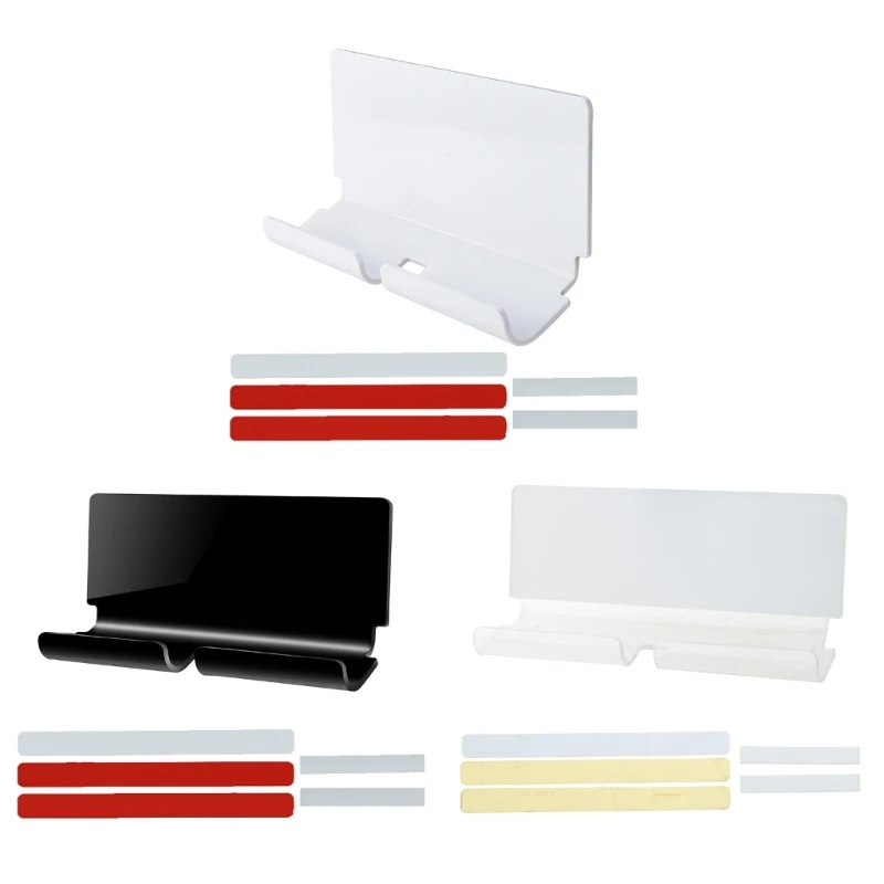 

Прочный Настенный Держатель для мобильного телефона, клейкая наклейка, держатель для телефона, подставка для дистанционного управления, стойка для зарядки, коробка для дистанционного управления