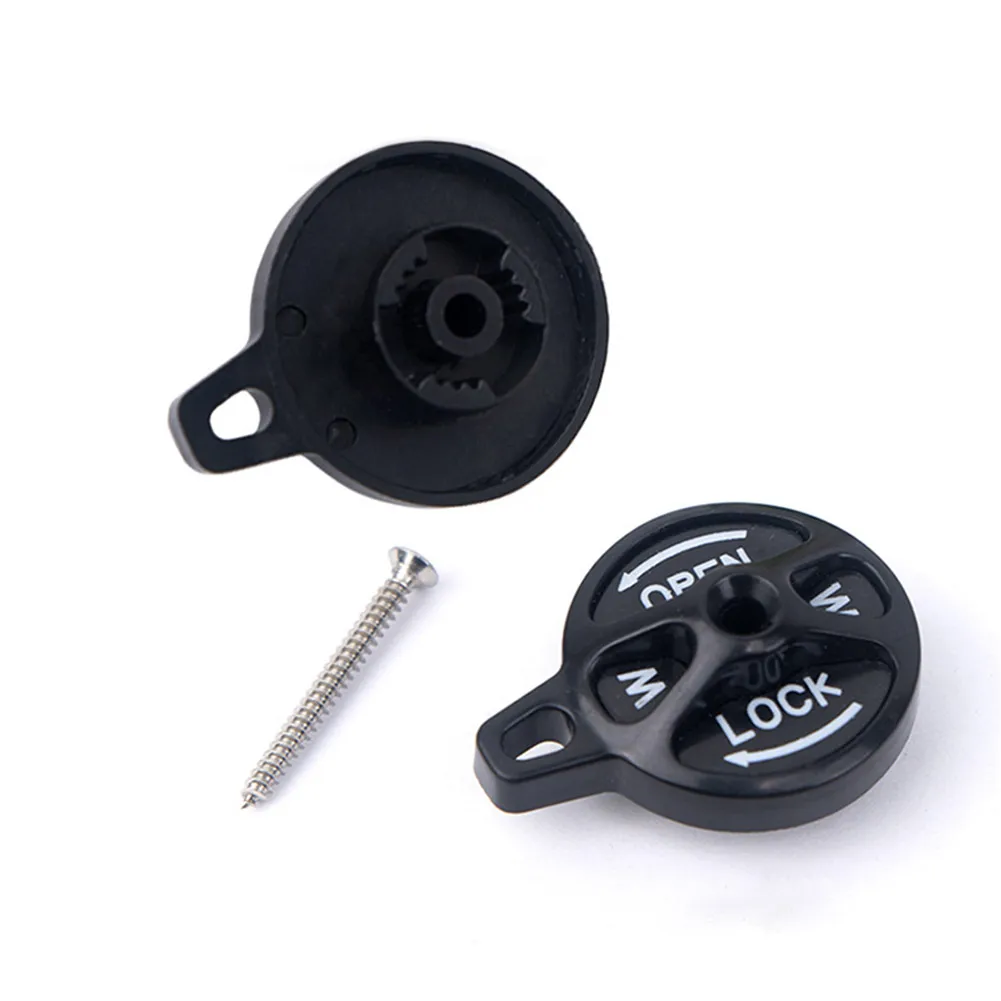 

MTB Bike Lock Cap Switch Manual Lockout Assembly Kit For Bicycle Fork Cap + Screw + Ball + Small Springs Bicycle Parts