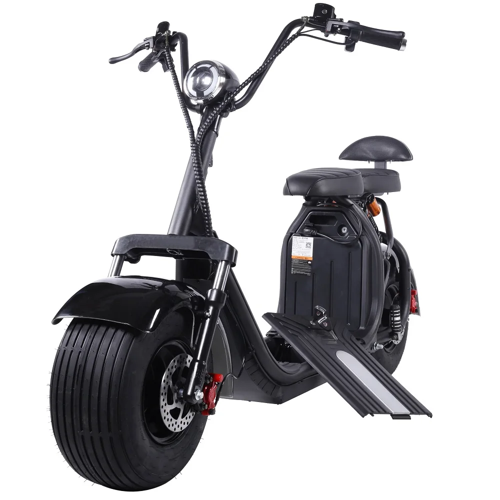 

2 Wheels 1000w/2000w/3000w 60v High Speed 25-60km/h Fat Tire Electric Scooter Citycoco Scrooser