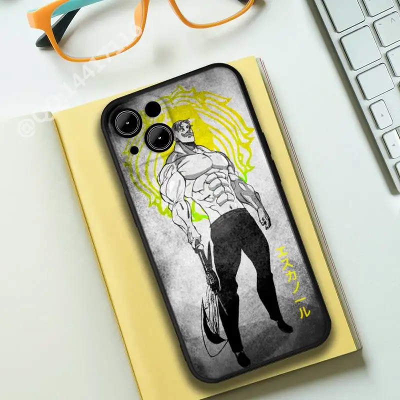Чехол Escanor Seven при смертных грехах для телефона iphone 13 pro 12 11 Pro Max X XR Mini XS 7 8 6s plus SE 2020