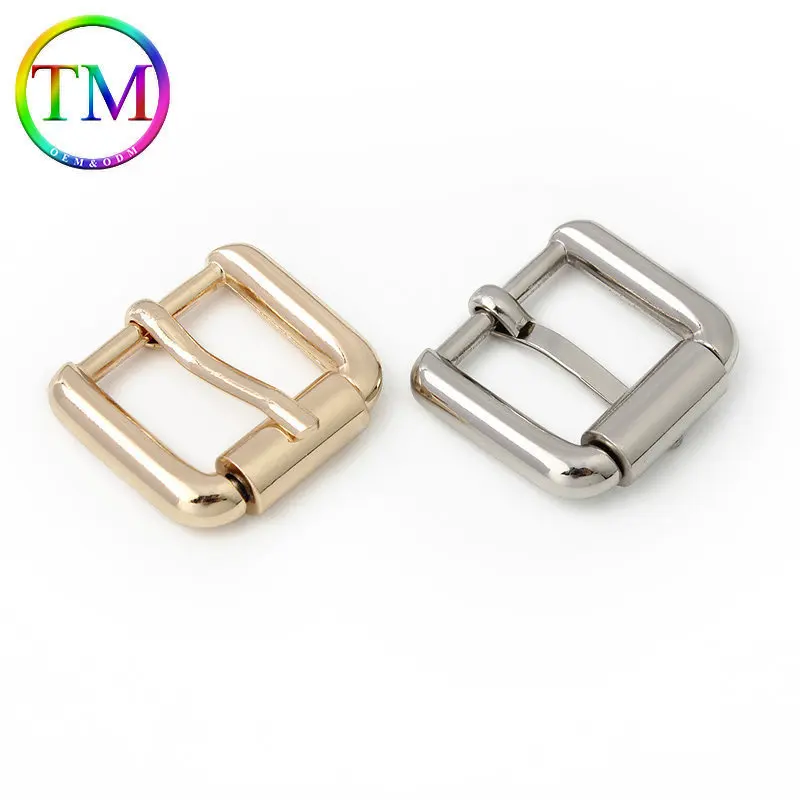 10-50Pcs 6Colors Metal Single Pin Buckle Handbag Strap Square Ring Adjuster Buckle For Belt Leather Craft Accessories