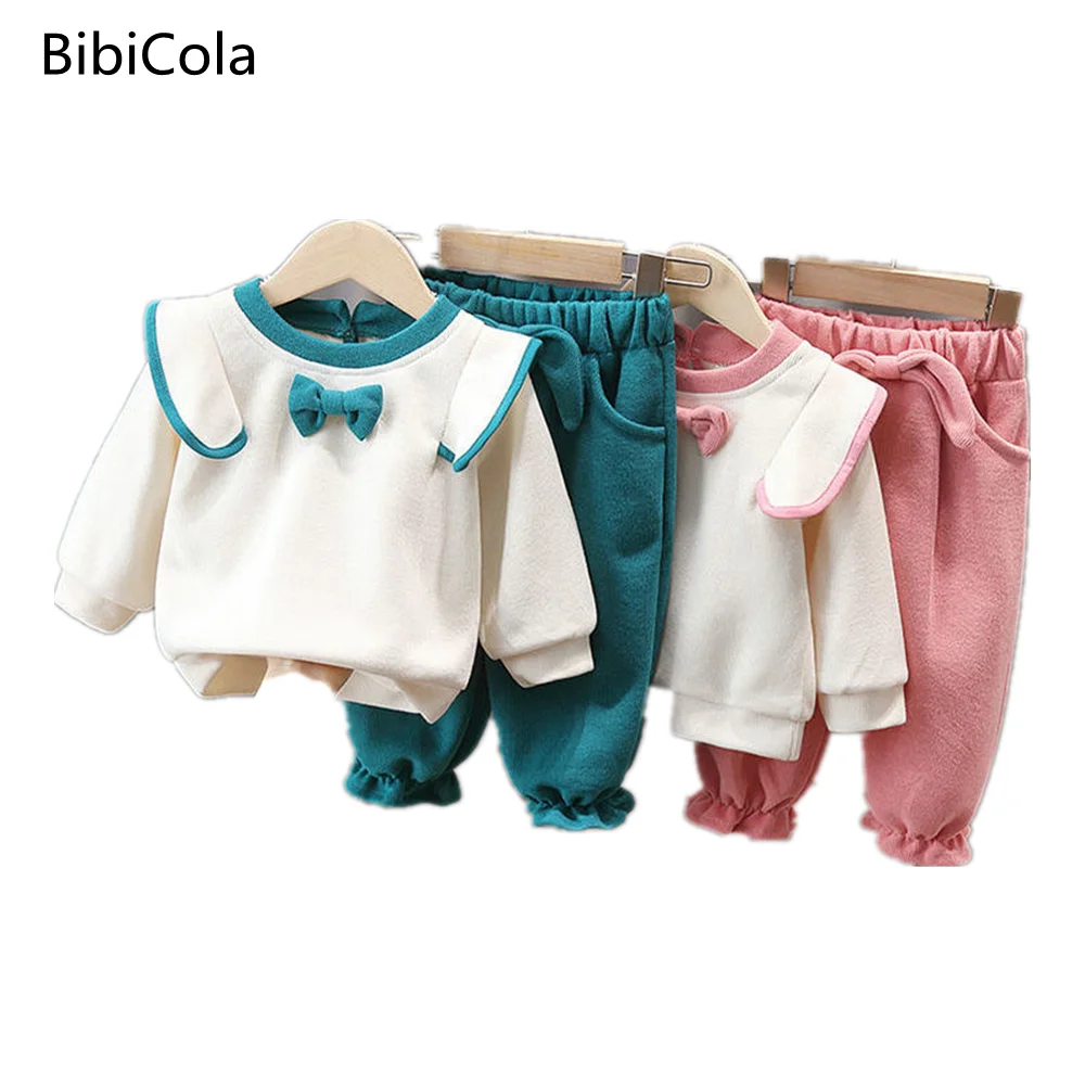 

Baby Girls Spring Autumn Clothign set fahion Hooded Coat+T-shirt+Pants Students Tracksuit Girls Clothes Girl Casual Set