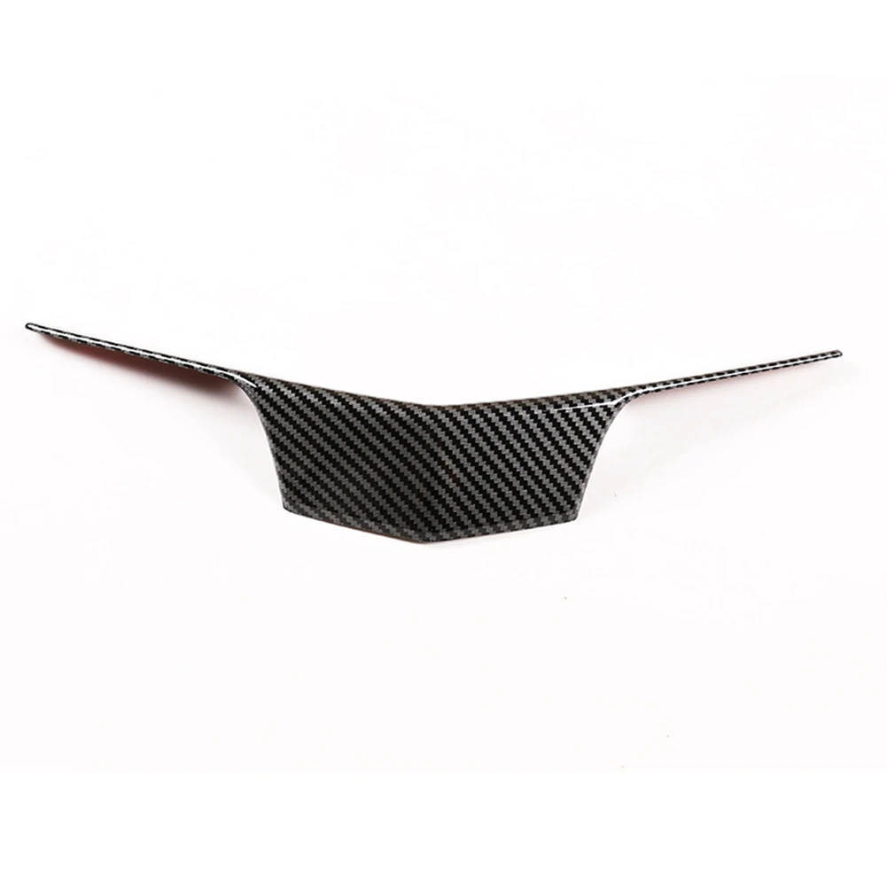 

Car Carbon Fiber Steering Wheel Panel Cover Trim Decoration Frame Sticker for Cadillac XT5 2017-2023