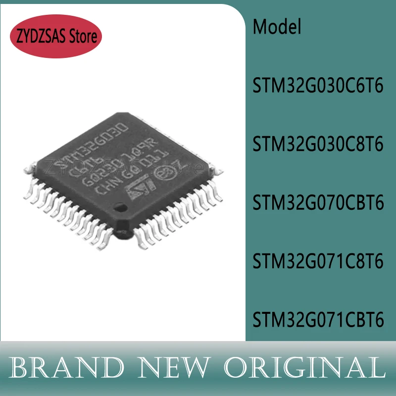 

STM32G070RBT6 STM32G071R8T6 STM32G071RBT6 STM32G0B0RET6 STM32G081RBT6 STM32G0B1RBT6 STM32G0B1RCT6 STM32G0B1RET6 IC MCU Chip