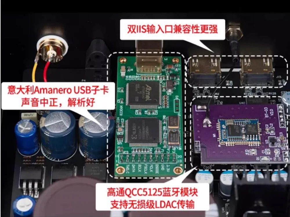Leafaudio CMD29 MK2 Dual Core AK4499EX DSD Балансный Hi-Fi аудиофильский декодер DAC с Bluetooth и VU-метром (art.: 3920daa0210bd) - 3920daa0210bd
