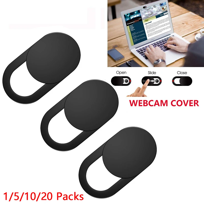 1-20 Pcs Webcam Cover Laptop Camera Universal Phone Antispy For iPad PC Macbook Tablet lenses Privacy Sticker |