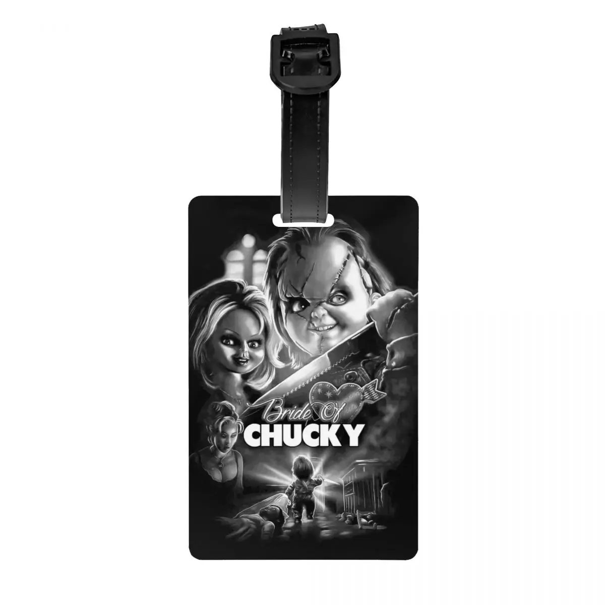 

Жетон на багаж для невесты Чаки, жетон на заказ для куклы-убийцы, жетон для багажа Чаки, личная Обложка, имя, удостоверение личности