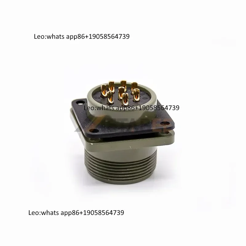Фото MS3106A20-7S MS3102A20-7P SAE-AS50151 8-контактный разъем MS3102A MS3106A MIL, типоразмер 13A, 16 контактов, класс обслуживания D/A, паяные гнезда. №2