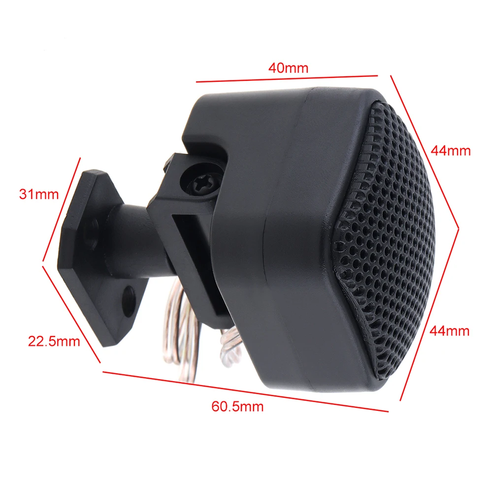 

1 Pair 500w Car Power Built-In Crossovers Auto Loud Speakers Dome Tweeter Car Accessories High-quality Speakers