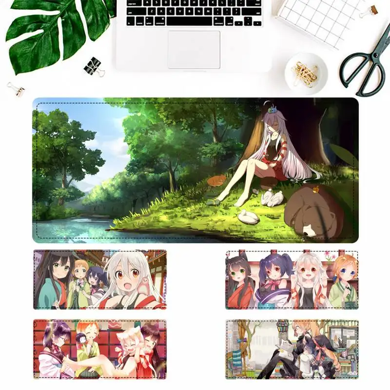 

Popolar Urara Meirocho Gaming Mouse Pad Gamer Keyboard Maus Pad Desk Mouse Mat Game Accessories For Overwatch