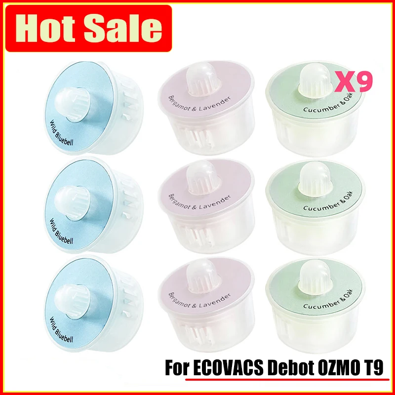 

Ароматные капсулы освежитель воздуха Запасные Для ECOVACS Debot OZMO T9 Max / Power / Aivi T10 Plus Аксессуары для робота-пылесоса