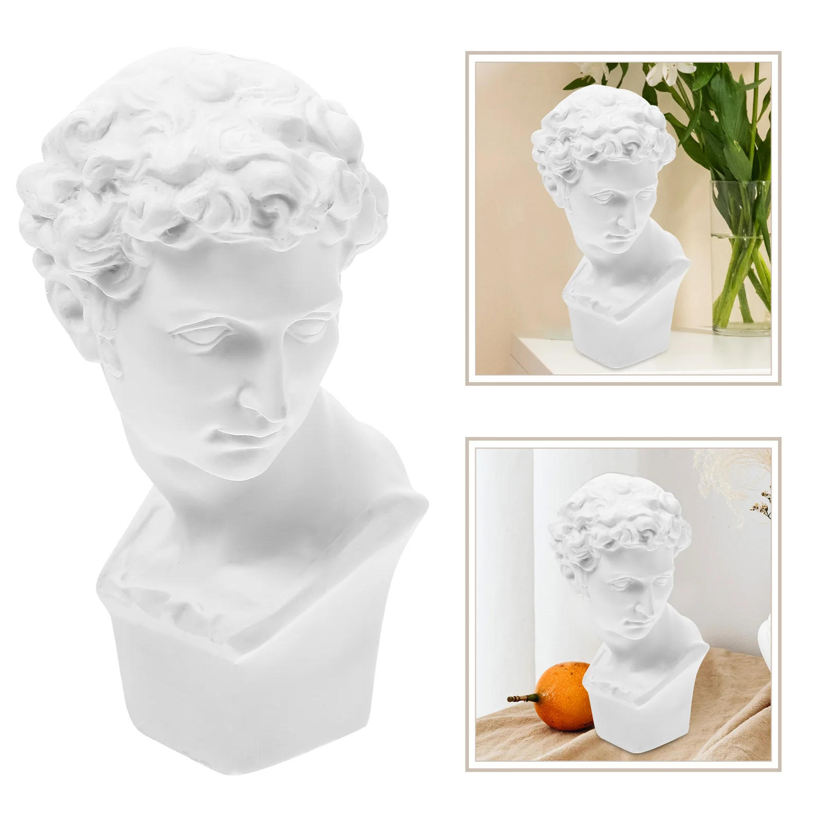 

Greek Sculpture Sketch Statues Mini Resin Figurines Ancient Roman Desktop Home Household Decor