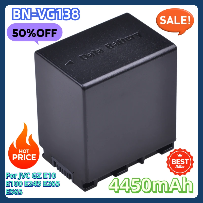 Аккумулятор для JVC GZ E10 E100 E245 E265 E565 E575 GX1 G3X G5 GX8 EX210 EX250AC 1 шт