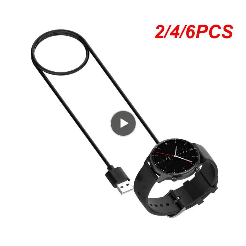 

2/4/6PCS For Amazfit Gtr 2 Gtr2 / Gts 2 Gts2 / Bip U / Gtr 2e Charging Cable 1m Usb Charging Cable