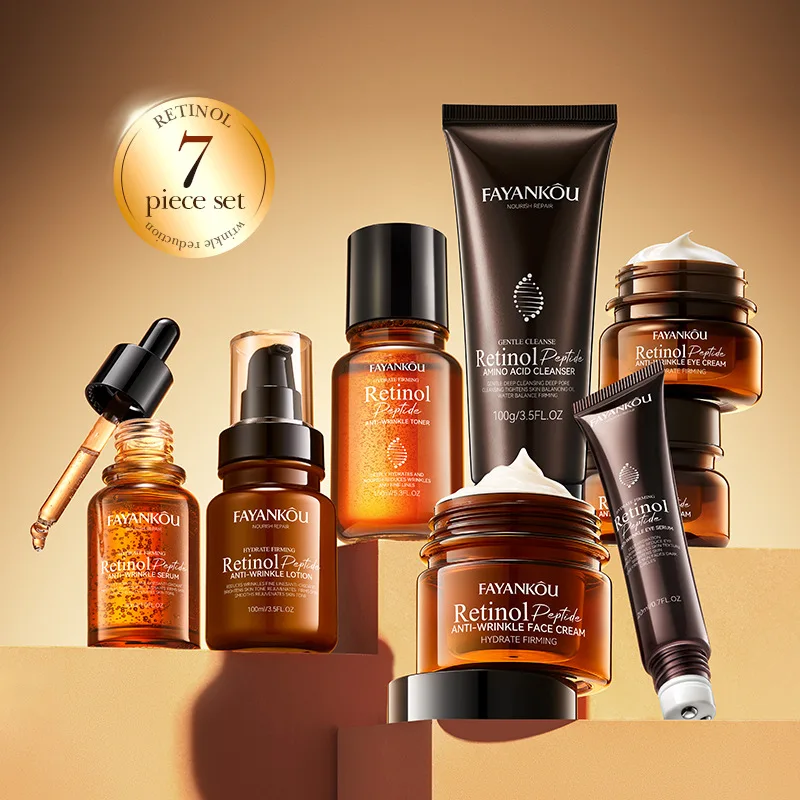 Набор пептидов для ухода за кожей ретинола средство против морщин старения