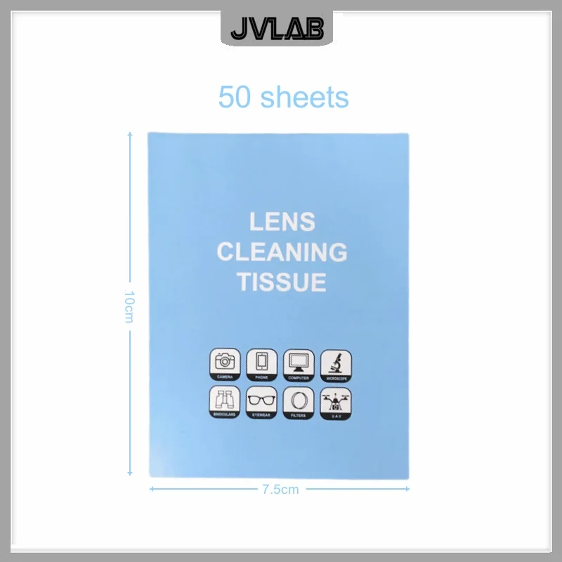 

Салфетка для чистки объектива фотоаппарата, Универсальная мягкая салфетка 10*7,5 см/10*15 см для оптики, набор из 50 шт.