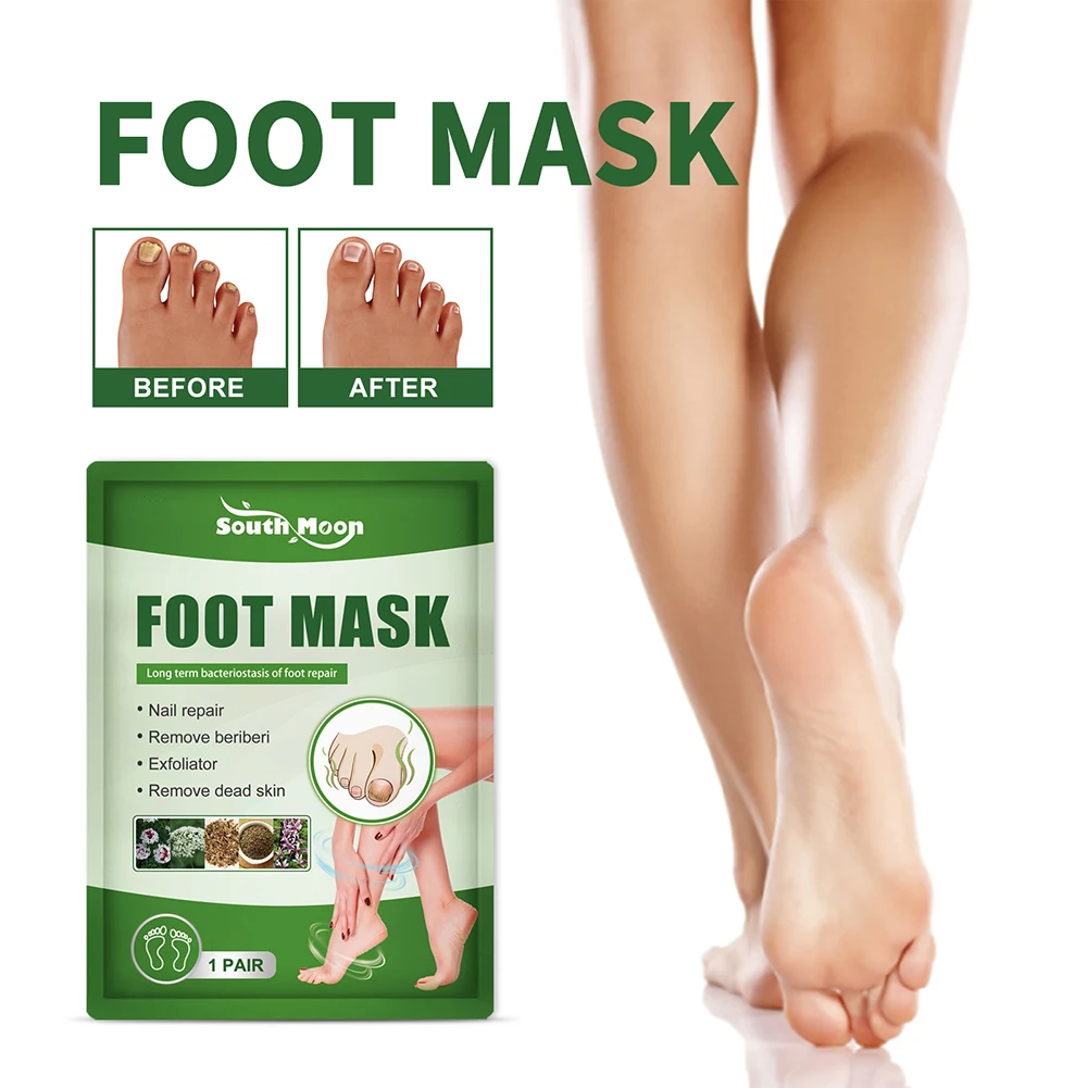 

10pcs Exfoliating Feet Mask Anti Crack Whitening Rejuvenation Foot Masks Skin Brightening Foot Care Supplies Unisex
