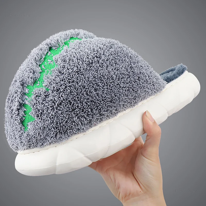 

Women's Indoor Slippers Novelty Forest Upper Warm Plush Female Platform Slippers Soft Non-Slip Woman House Slippers Plus Size 45