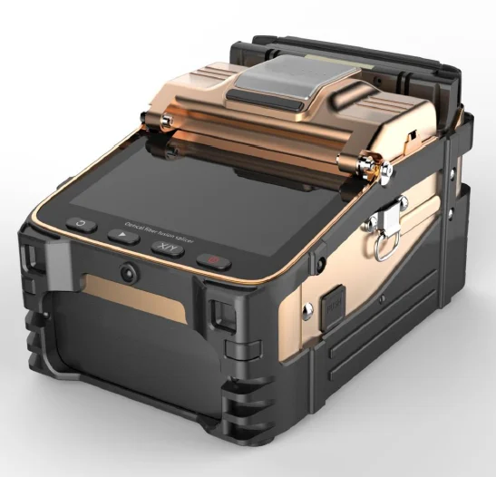 

Ftth Fiber Optic Splicing Machine, Optical Fiber Fusion Splicer with built-in power meter and VFL