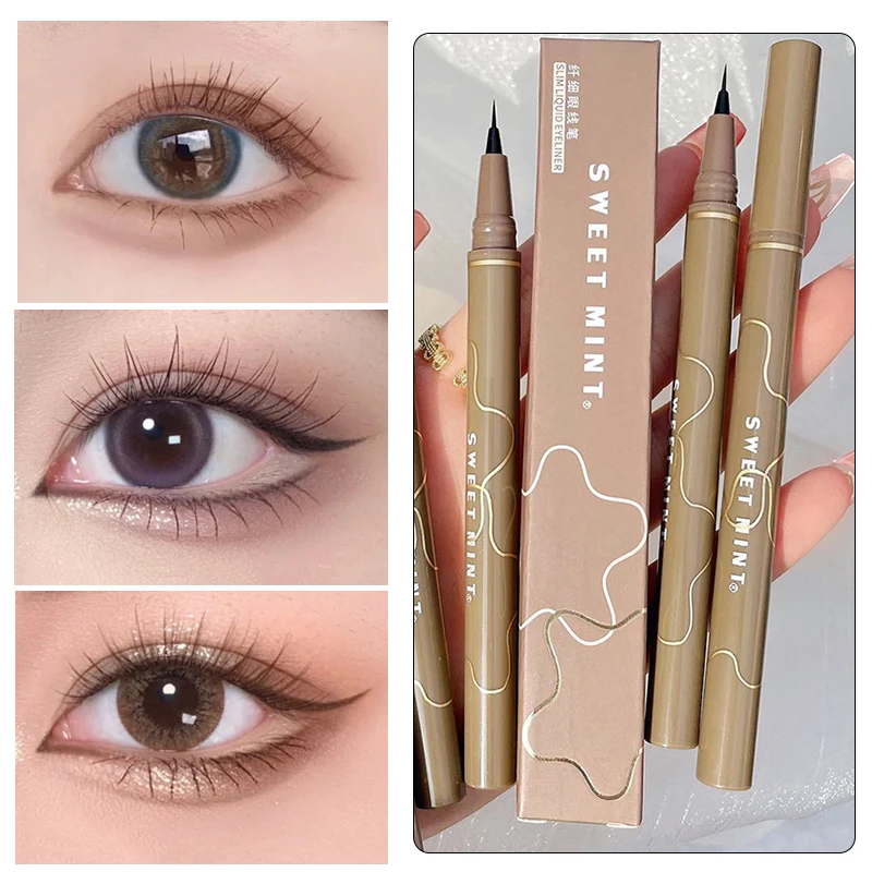 

Waterproof Lying Silkworm Pen Matte Shadow Long-lasting Quick-dry Smooth Beauty Brown Glitter Eye Makeup Tools Liquid Eyeliner