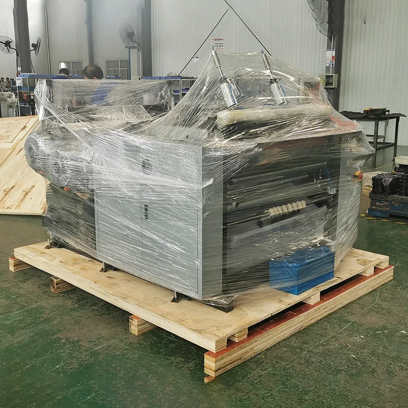 Полностью автоматическая машина для нарезки и перемотки термобумаги