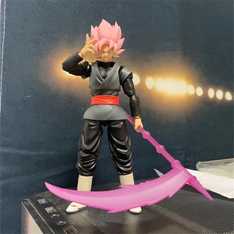 In Stock Demoniacal Fit SHF Dragon Ball Black Goku Anime Action Figure Zamas Chosen Ones Brinquedos Toy 2nd Ver.Model Xmas Gift