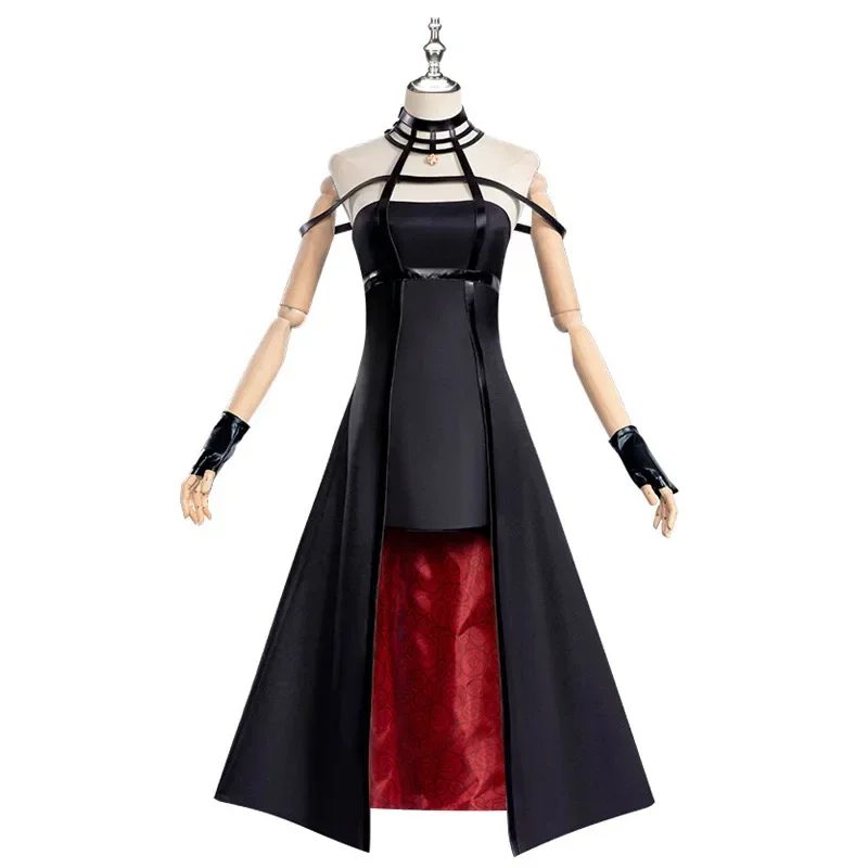 Эластичный ансамбль Cuisse Bas для косплея Yor Forger Complet pour Comic Con Collants Boucles d'Oreilles Perruque