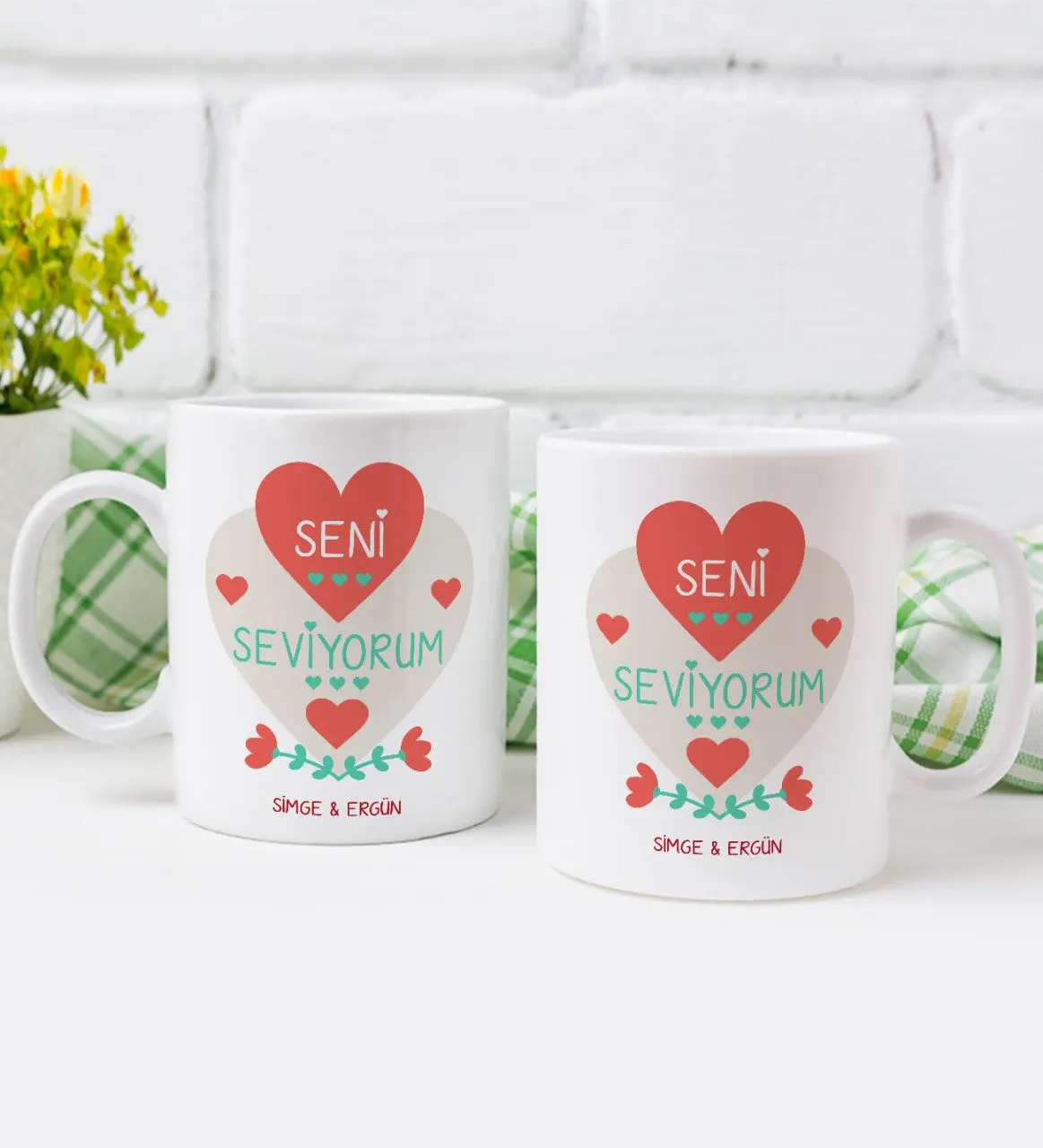 

Индивидуальный дизайн на День святого Валентина двойная кружка