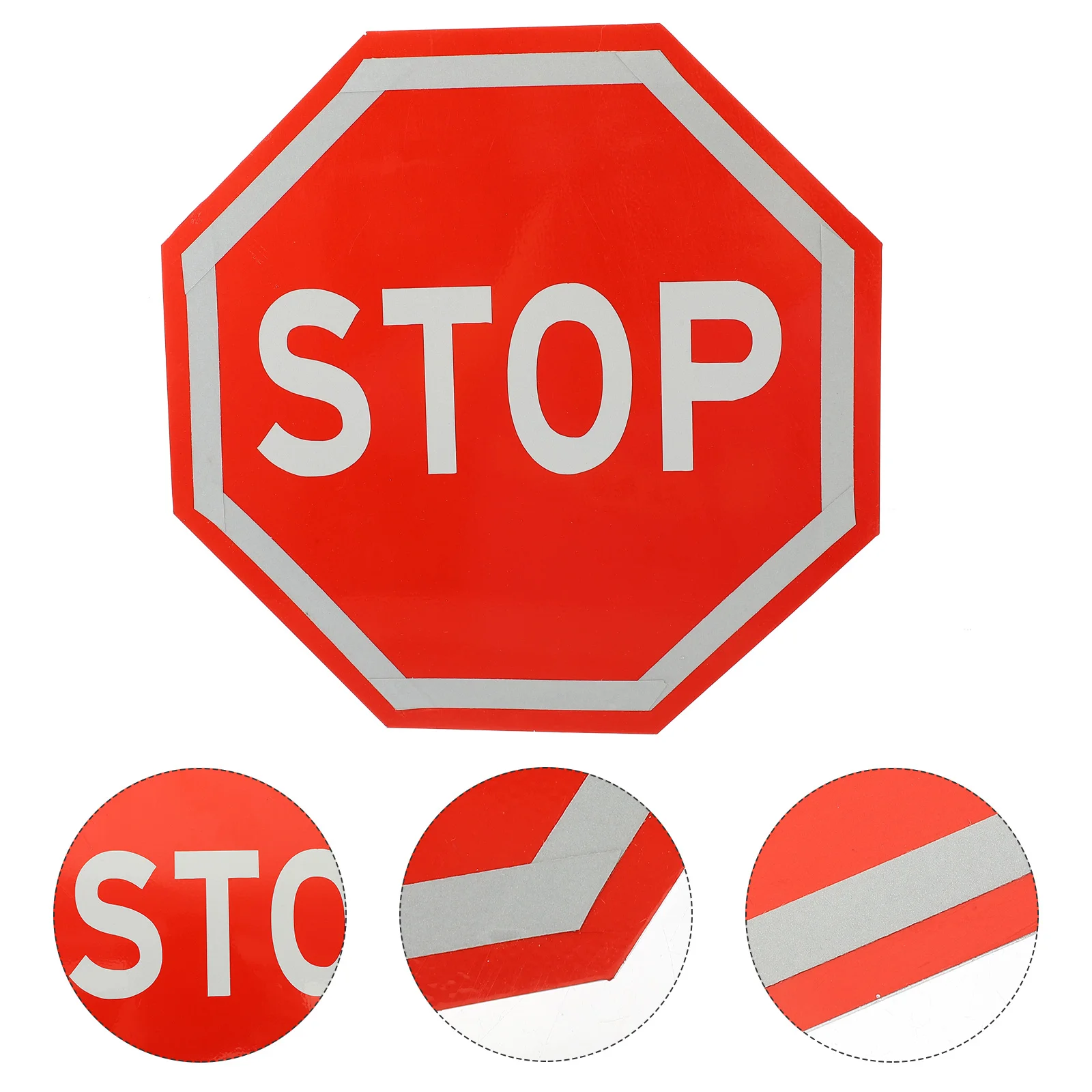 

Предупреждающий знак для остановки дорожного движения